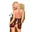 Комплект сорочка в стиле 60-х и трусики с доступом Penthouse - Libido Boost Black L/XL Penthouse SO5274 95765 - миниатюра 4