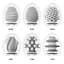 Набір мастурбаторів Tenga Egg Wonder Pack 6 шт. білий - мініатюра 3