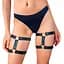 Гартеры на ногу из натуральной кожи Art of Sex - Kristina Leg Garters (2 шт) - миниатюра 2