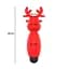 Вібратор для клітора Erospace Sweet Play Mini Reindeer Vibrator A10 8.8 см червоний - мініатюра 5