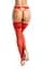 Чулки Softline Stockings 5508 2 (красный) - миниатюра 2
