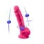 Вібратор Silexd Dildo Model 1 Size 8" LRS, 20 см (рожевий) - мініатюра 4