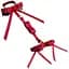 BDSM набір Upko Bowknot Hogtie Portable Bondage Gear червоний - мініатюра 1
