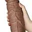 Фалоімітатор LoveToy Realistic Chubby 26.6 см тілесний - мініатюра 7