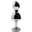 Металева анальна пробка Wooomy Lollypop Double Ball Metal Plug Red S діаметр 2.8 см довжина 8.5 см - мініатюра 2