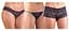 Набір трусиків - Cotelli Collection 2310503 Panty Set, black - L Cottelli 23105031041 90533 - мініатюра 6