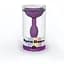 Силиконовая анальная пробка Love To Love Open Roses S size Purple Rain - миниатюра 4