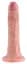 Фаллоимитатор King Cock 7", 20.5 см (телесный) - миниатюра 3