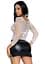 Топ Leg Avenue Long Sleeves T-Shirts White One Size - миниатюра 2