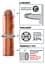 Насадка для пеніса Pipedream Perfect Extension Flesh 17.5 см тілесний - мініатюра 7