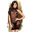 Мини-платье Penthouse Lingerie Epic Nigh S/L черный - миниатюра 1