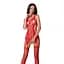 Бодистокинг Passion BS066 комбинезон имитация чулок и пояса S/M/L red - миниатюра 1