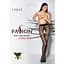 Колготки с открытым доступом контрастная двойная резинка Tiopen 015 black (20 den) - Passion 1/2 - миниатюра 5