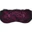 Атласна маска для сну Obsessive Roseberry mask, Pink, прикрашена мереживом - мініатюра 1
