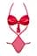Боді Obsessive Giftella L/XL червоний - мініатюра 5