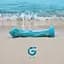 Скляний дилдо Gildo Ocean Ripple - мініатюра 8