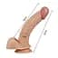 Фаллоимитатор Lovetoy Real Extreme 22 см телесный - миниатюра 2