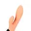 Вібратор-кролик Loveline Ultra Soft Silicone 22 см (помаранчевий) - мініатюра 4