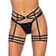 Leg Avenue Rhinestone garter strapps Black - миниатюра 1