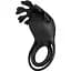 Ерекційне кільце Pretty Love Vibrant Penis Ring Ruben 8.5 см чорний - мініатюра 1