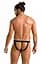 Відкриті чоловічі трусиPassion Free Your Senses Open Luke 034 S/M чорний - мініатюра 2