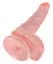 Фалоімітатор King Cock 6" Cock With Balls 17 см тілесний - мініатюра 6