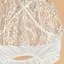 Эротическое боди из кружева и открытым доступом S/M белое - миниатюра 7