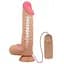 Вібратор Baile Sliding Skin Sadik 9.4'' 24 см тілесний - мініатюра 2