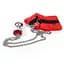 Наручники с металлической анальной пробкой Art of Sex Handcuffs with Metal Anal Plug, size M, Red Art of Sex SO6182 92993 - миниатюра 3