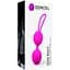 Вагінальні кульки Dorcel Dual Balls Magenta D 3.6 см 55 г - мініатюра 1