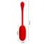Віброяйце PRETTY LOVE Kirk Red 12 function vibrations PRETTY LOVE BI-014654-2 98610 - мініатюра 7