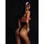 Еротичний костюм-хрест монашки DA "Відверта Лана" (боді та головний убір) XL - мініатюра 2