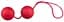 Вагінальні кульки Velvet Red Balls, 23 см, червоний - мініатюра 4