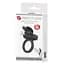 Віброкільце Pretty Love Vibrant Penis Ring Debonaire 8.5 см чорний - мініатюра 11