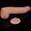 Фалоімітатор LoveToy Sliding-Skin Dual Layer Dong King Sized 31 см тілесний - мініатюра 6