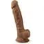 Фаллоимитатор Silexd Premium Silicone Dildo Model 1 Size 7 18.8 см телесный - миниатюра 1