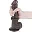 Фаллоимитатор Lovetoy Sliding-Skin Dual Layer Dong 8apos;apos; 20.8 см (черный) - миниатюра 21