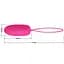 Віброяйце PRETTY LOVE -SELKIE pink PRETTY LOVE BI-014865W-1 98600 - мініатюра 8