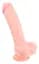 Фалоімітатор Medical Silicone Dildo 24 см тілесний - мініатюра 2