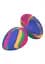 Анальна пробка CalExotics Tie-Dye Plug Medium 7.5 см мульти - мініатюра 4
