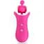 Стимулятор з імітацією оральних ласк FeelzToys Clitella Oral Clitoral Stimulator Pink - мініатюра 3