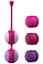 Вагинальные шарики Liebe Kewos — Cerise/Candy Violet, 5 шариков в комплекте Liebe Seele SX1596 100791 - миниатюра 4