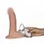 Вібратор Love Toy з кібершкіри з мошонкою та на присоску Toyfa 66-LV1091 88329 - мініатюра 1