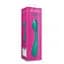 Вібратор Loveline G-Spot With Bead 21.6 см зелений - мініатюра 3