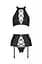 Комплект из экокожи Passion Nancy Set black 4XL/5XL - миниатюра 3