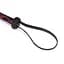 Батіг Liebe Seele Victorian Garden Lace і Vegan Leather Bull Whip 90 см чорний з червоним - мініатюра 4