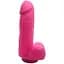 Крафтовое мыло-член с присоской Чистый Кайф Pink size S натуральное - миниатюра 1