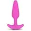 Анальна пробка GVibe Gplug XS Sunny Raspberry 7.5 см (рожевий) - мініатюра 1