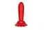 Анальная красная вибро пробка Rose rotating anal plug Boss Series 56-2026 103419 - миниатюра 3