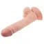 Фалоімітатор із присоскою LoveToy The Ultra Soft Dude Flesh 22 см тілесний - мініатюра 5